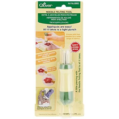 Clover naald p/droog vilten Clover naald p/droog vilten