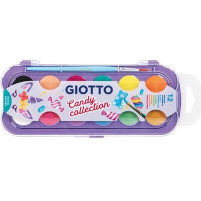 Giotto Aquarellen Candy Collection, pastelkleuren, F351600 Giotto Aquarellen Candy Collection, pastelkleuren, F351600