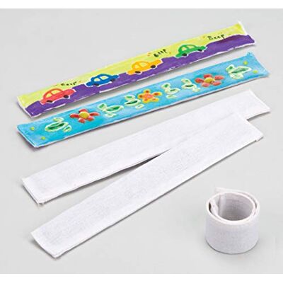 Baker Ross 5 stuks armbanden om te personaliseren, ideaal als verrassingscadeau Baker Ross 5 stuks armbanden om te personaliseren, ideaal als verrassingscadeau