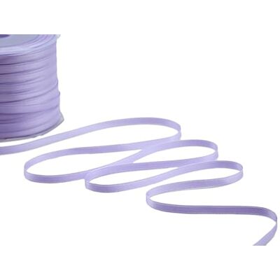Furlanis Dubbelzijdig satijnen lint, Italiaanse stof Lila, 6 mm x 25 m Furlanis Dubbelzijdig satijnen lint, Italiaanse stof Lila, 6 mm x 25 m