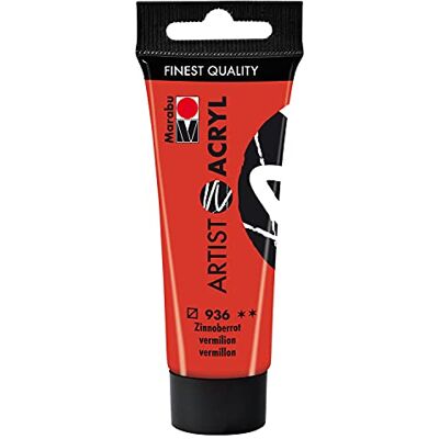 Marabu Artist 12200055936 acrylverf 936 22 ml fijne acrylverf in kunstenaarskwaliteit op waterbasis, pastose consistentie, sterk gepigmenteerd, zeer goede glans en dekking Marabu Artist 12200055936 acrylverf 936 22 ml fijne acrylverf in kunstenaarskwaliteit op waterbasis, pastose consistentie, sterk gepigmenteerd, zeer goede glans en dekking