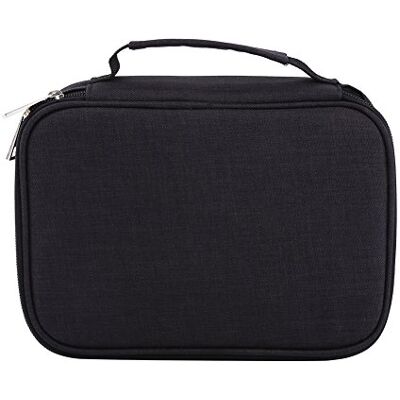 Walfront 3 kleurrijke lagen, groot etui, 72 sleuven, pennenhouder, multifunctionele doos, tekenen, schilderen, opbergtas, zwart, modern Walfront 3 kleurrijke lagen, groot etui, 72 sleuven, pennenhouder, multifunctionele doos, tekenen, schilderen, opbergtas, zwart, modern