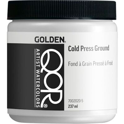 GOLDEN QoR Modern Watercolors Aquarelverf Cold Press Primer, 237 ml GOLDEN QoR Modern Watercolors Aquarelverf Cold Press Primer, 237 ml