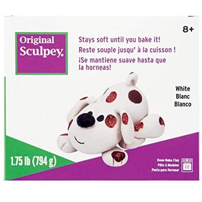 Sculpey Originele doos, 794 g Wit Sculpey Originele doos, 794 g Wit
