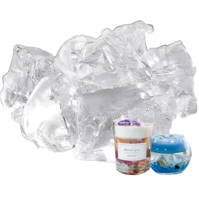 CoolCrafts Transparante wasgel voor kaarsen, gelei, voor het maken van kaarsen en handwerk, 900 g CoolCrafts Transparante wasgel voor kaarsen, gelei, voor het maken van kaarsen en handwerk, 900 g