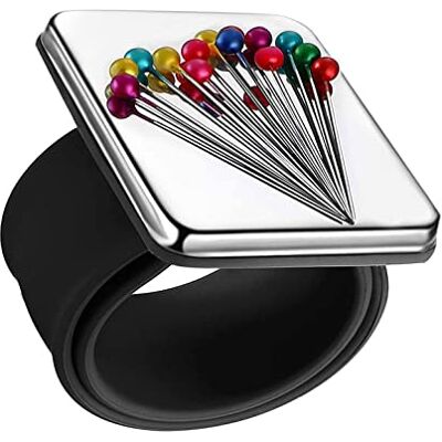 BOBOZHONG Magnetische polsband,Magnetische Pin Houder Magnetische Pin Stiksels Armband,Magnetisch Naaien Pin Pad,Magnetische Pin Houder met Armband voor DIY Borduurwerk Naaien BOBOZHONG Magnetische polsband,Magnetische Pin Houder Magnetische Pin Stiksels Armband,Magnetisch Naaien Pin Pad,Magnetische Pin Houder met Armband voor DIY Borduurwerk Naaien