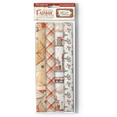 Stamperia Stof voor scrapbooking, albums, bullet journals en meer, polyester, kan met de hand of met de machine worden genaaid, geschikt voor knutsellijm, perfect voor handwerk en cadeau Stamperia Stof voor scrapbooking, albums, bullet journals en meer, polyester, kan met de hand of met de machine worden genaaid, geschikt voor knutsellijm, perfect voor handwerk en cadeau