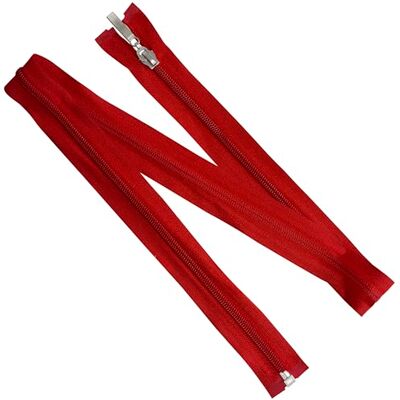 AERZETIX Set van 6 spiraalritssluitingen nr. 5 80 cm deelbaar met decoratieve trekker voor naaien, doe-het-zelf, kleding, tassen, hoezen metaal nylon polyester kleur rood AERZETIX Set van 6 spiraalritssluitingen nr. 5 80 cm deelbaar met decoratieve trekker voor naaien, doe-het-zelf, kleding, tassen, hoezen metaal nylon polyester kleur rood