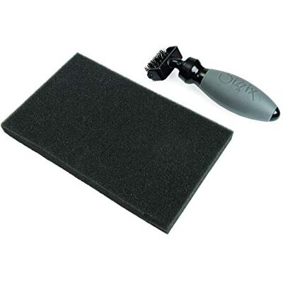 Sizzix De Brush en Foam Pad 660513 voor Wafer-Thin Dies, zwart, een maat Sizzix De Brush en Foam Pad 660513 voor Wafer-Thin Dies, zwart, een maat