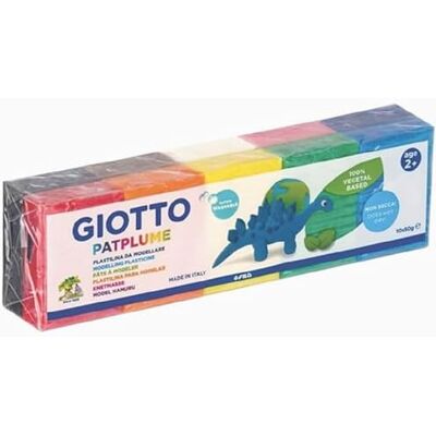 Giotto Patplume assortiment boetseerklei, 10 x 50 g, klassieke kleuren Giotto Patplume assortiment boetseerklei, 10 x 50 g, klassieke kleuren