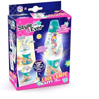 Canal Toys Style 4 Ever Mini lava lamp om te versieren knutselset voor kinderen OFG 234 groen/blauw/paars Canal Toys Style 4 Ever Mini lava lamp om te versieren knutselset voor kinderen OFG 234 groen/blauw/paars