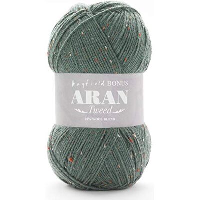 Sirdar Hayfield Bonus Aran Tweed Evergreen (711), 400 g Sirdar Hayfield Bonus Aran Tweed Evergreen (711), 400 g
