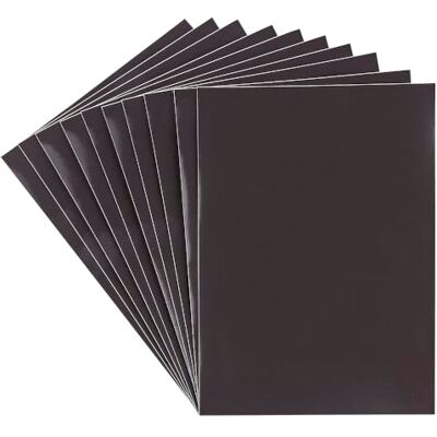 Ideen mit Herz Magnetische vellen, zelfklevend, 0,6 mm dik, 10 stuks, ideaal voor het bewaren van stempel- en stanssjablonen, A5-formaat Ideen mit Herz Magnetische vellen, zelfklevend, 0,6 mm dik, 10 stuks, ideaal voor het bewaren van stempel- en stanssjablonen, A5-formaat