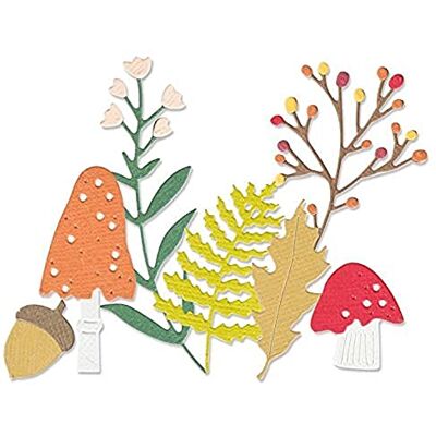 Sizzix Olivia Rose, 665489, Mutlicolor, 11 stuks Sizzix Olivia Rose, 665489, Mutlicolor, 11 stuks