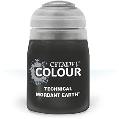 Games Workshop Citadel Pot de verf voor technische textuur, bijtende aarde, 24 ml Games Workshop Citadel Pot de verf voor technische textuur, bijtende aarde, 24 ml
