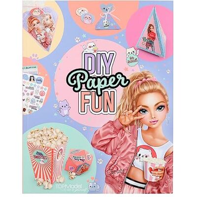 Depesche TOPModel Cutie Star 12581 Creatief boek met 32 kleurrijke pagina's voor het knutselen en maken van brieven, ansichtkaarten enz. Met 8 stickervellen Depesche TOPModel Cutie Star 12581 Creatief boek met 32 kleurrijke pagina's voor het knutselen en maken van brieven, ansichtkaarten enz. Met 8 stickervellen