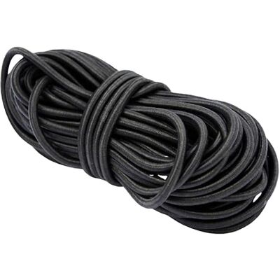 The Bead Shop zwart-wit, elastisch, rond, voor hoeden, handwerk, sieraden maken, maskers, feesthoeden, (elastisch, zwart, 3 mm 5 m) The Bead Shop zwart-wit, elastisch, rond, voor hoeden, handwerk, sieraden maken, maskers, feesthoeden, (elastisch, zwart, 3 mm 5 m)