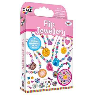 Galt Toys, Flip Jewellery, Craft Kit voor kinderen, leeftijd 5 jaar ouder Galt Toys, Flip Jewellery, Craft Kit voor kinderen, leeftijd 5 jaar ouder
