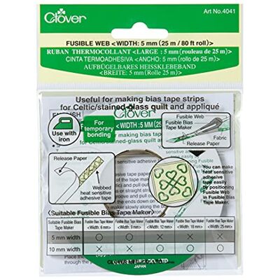 Clover Zekeringdoek 5 mm x 25 m, 1, wit Clover Zekeringdoek 5 mm x 25 m, 1, wit