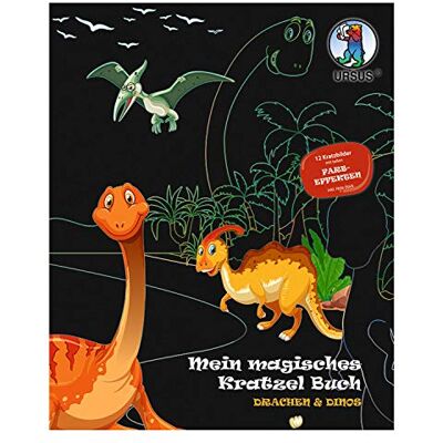 Ursus 24530002F Mijn toverboek Draak en Dinos 21 x 26 cm Ursus 24530002F Mijn toverboek Draak en Dinos 21 x 26 cm
