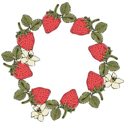 Sizzix ™ Lisa Jones transparante stempels, botanische vruchten, 19 stuks Sizzix ™ Lisa Jones transparante stempels, botanische vruchten, 19 stuks