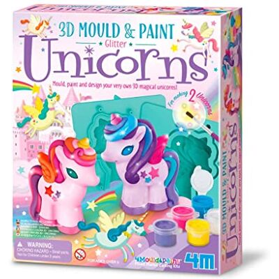 4M , Mould and Paint, 3D Unicorns, Mould, Paint and Design 3D Magical Unicorns, Kids Age 3+ 4M , Mould and Paint, 3D Unicorns, Mould, Paint and Design 3D Magical Unicorns, Kids Age 3+