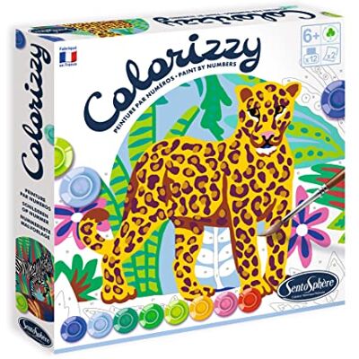 Sentosphère Kleurrijke zebra en luipaard Sentosphère Kleurrijke zebra en luipaard