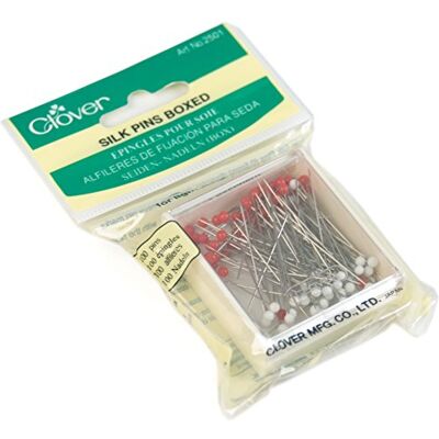 Clover PINS, zijde, wit, bot Clover PINS, zijde, wit, bot