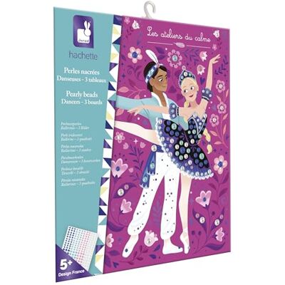 Janod Creatieve set ballerina's om te versieren met parelmoer kralen 3 schilderijen + 360 zelfklevende halve kralen knutselactiviteiten vanaf 5 jaar Janod Creatieve set ballerina's om te versieren met parelmoer kralen 3 schilderijen + 360 zelfklevende halve kralen knutselactiviteiten vanaf 5 jaar