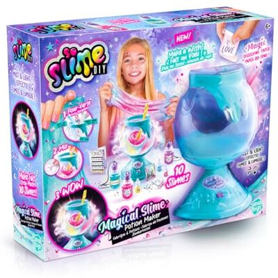 Canal Toys Magical Slime – Mijn toverdrankmaker – doe-het-zelf slijmketel – vanaf 6 jaar – SSC 196, meerkleurig, 34 x 14 x 27,5 cm Canal Toys Magical Slime – Mijn toverdrankmaker – doe-het-zelf slijmketel – vanaf 6 jaar – SSC 196, meerkleurig, 34 x 14 x 27,5 cm