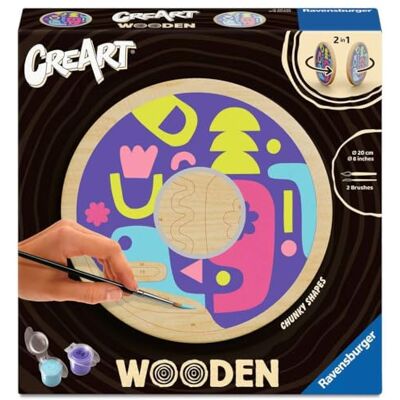 Ravensburger CreArt Wooden scherpe vormen Ravensburger CreArt Wooden scherpe vormen