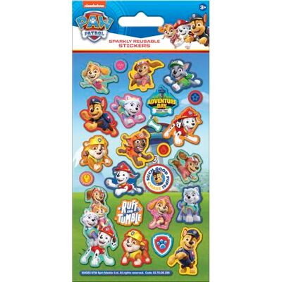 Paper Projects Paw Patrol Pup Pals herbruikbare stickers, officieel gelicentieerd product, herbruikbaar op niet-poreuze oppervlakken Paper Projects Paw Patrol Pup Pals herbruikbare stickers, officieel gelicentieerd product, herbruikbaar op niet-poreuze oppervlakken