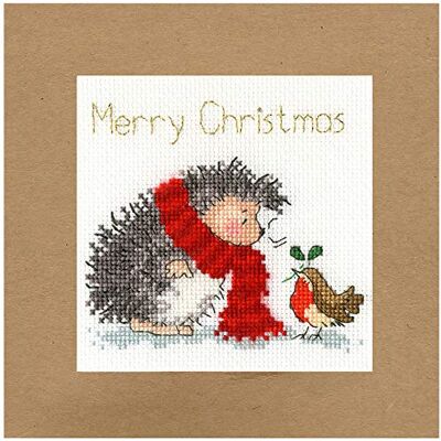 Bothy Threads Kruissteek kerstkaartenset. Bothy Threads Kruissteek kerstkaartenset.