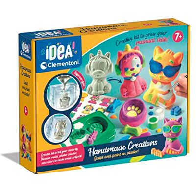 Clementoni Creaties om te knutselen Creatief en fantasierijk spel Dieren en gips Sculptuur Schilderen Voor kinderen vanaf 7 jaar Clementoni Creaties om te knutselen Creatief en fantasierijk spel Dieren en gips Sculptuur Schilderen Voor kinderen vanaf 7 jaar