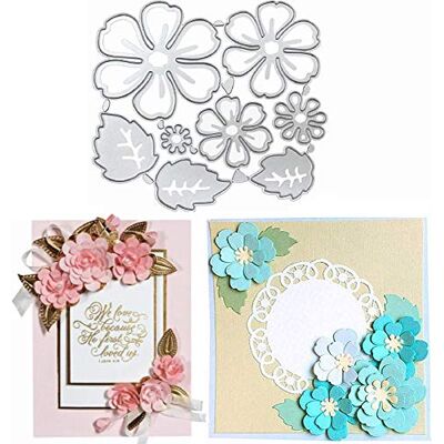 U-horizon 3D-bloemensnijsjablonen, doe-het-zelf, scrapbooking, metalen reliëf, sjabloon voor album, papier, kaarten, knutselen (3D-bloem) U-horizon 3D-bloemensnijsjablonen, doe-het-zelf, scrapbooking, metalen reliëf, sjabloon voor album, papier, kaarten, knutselen (3D-bloem)