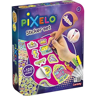 Lansay Pixelo Stickerset tekeningen en kleuren vanaf 6 jaar Lansay Pixelo Stickerset tekeningen en kleuren vanaf 6 jaar