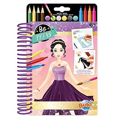 Buki France Buki CM102 Mode Notitieboek, avondoutfit Buki France Buki CM102 Mode Notitieboek, avondoutfit