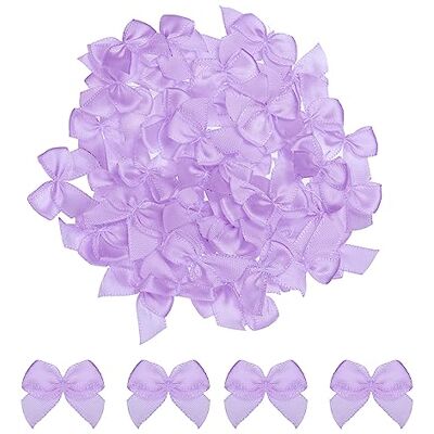 sourcing map 50 stuks mini-satijnen strikken, 2,5 cm, voor knutselen, naaien, bruiloft, verjaardag, feest, paars sourcing map 50 stuks mini-satijnen strikken, 2,5 cm, voor knutselen, naaien, bruiloft, verjaardag, feest, paars