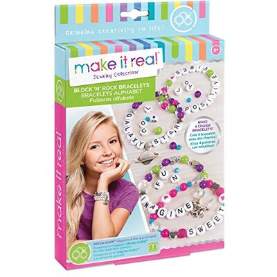 Make It Real Blok van 1205 en rotsarmbanden Make It Real Blok van 1205 en rotsarmbanden