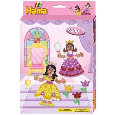 Hama 10.3444 Princess hangbox, meerkleurig, één maat Hama 10.3444 Princess hangbox, meerkleurig, één maat