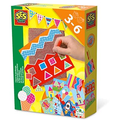 Creative SES De set "Ik leer stansen" Knutselen, meerkleurig Creative SES De set "Ik leer stansen" Knutselen, meerkleurig
