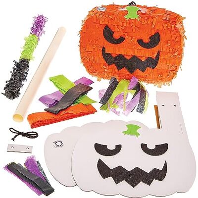 Baker Ross FX869 Pumpkin Pinata Kit 1 set, Halloween Pinata Creation Kit voor kinderen Baker Ross FX869 Pumpkin Pinata Kit 1 set, Halloween Pinata Creation Kit voor kinderen
