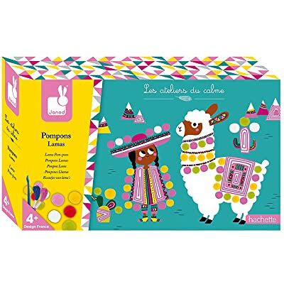 Janod vanaf 4 jaar oud Creative Kit Lamas Pompoms Les Ateliers du Calme Creative Leisure Dexterity and concentratie J07802 Janod vanaf 4 jaar oud Creative Kit Lamas Pompoms Les Ateliers du Calme Creative Leisure Dexterity and concentratie J07802