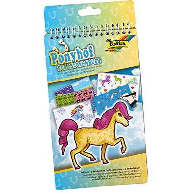 Folia 41101 sjabloon voor pony boek Folia 41101 sjabloon voor pony boek