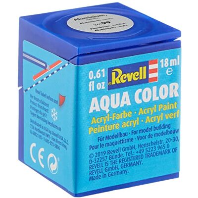 Revell 36199 Modelverf Aqua aluminium metaal, 18 ml (1 stuks), metallic Revell 36199 Modelverf Aqua aluminium metaal, 18 ml (1 stuks), metallic