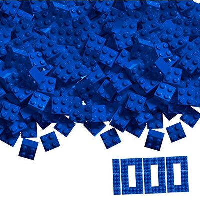 Simba 104114118 – bouwstenenset – blok 4-1000 stuks – blauw Simba 104114118 – bouwstenenset – blok 4-1000 stuks – blauw