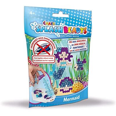 CRAZE Splash Kralenset, waterparels, verschillende vormen, kleurrijk, kinderen, knutselen, strijkvrije waterparels, verschillende ontwerpen (verpakking kan variëren) CRAZE Splash Kralenset, waterparels, verschillende vormen, kleurrijk, kinderen, knutselen, strijkvrije waterparels, verschillende ontwerpen (verpakking kan variëren)