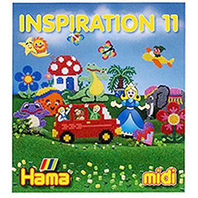 Hama Perlen 399-11 Inspiration notitieboek nr. 11 met kleurrijke ideeën, motieven en handleiding om te knutselen met strijkkralen, creatief plezier voor groot en klein Hama Perlen 399-11 Inspiration notitieboek nr. 11 met kleurrijke ideeën, motieven en handleiding om te knutselen met strijkkralen, creatief plezier voor groot en klein