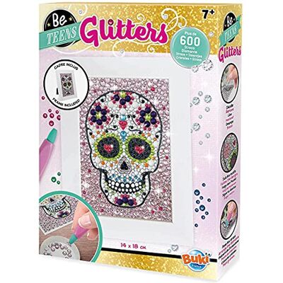 Buki France Buki DP008 schedel glitters Buki France Buki DP008 schedel glitters