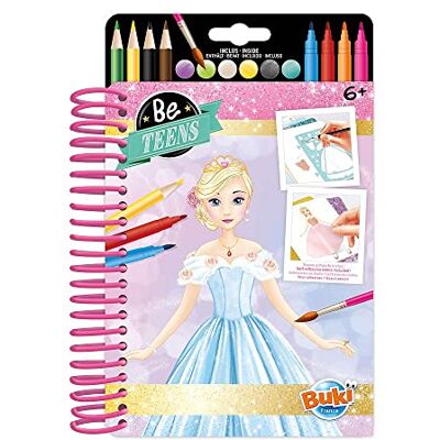 Buki France Buki CM101 modenotitieboek prinsessenoutfit Buki France Buki CM101 modenotitieboek prinsessenoutfit